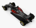 McLaren MP4-31 2016 3D-Modell Draufsicht