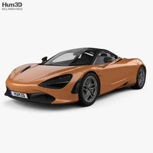 McLaren 720S 2020 3Dモデル