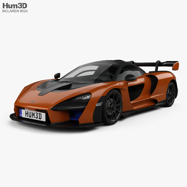 McLaren Senna 2020 Modelo 3D