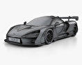 McLaren Senna 2020 3D模型 wire render