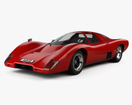 McLaren M6 GT 1969 Modelo 3D