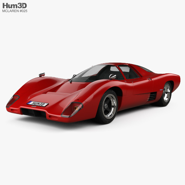 McLaren M6 GT 1969 Modelo 3D