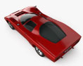 McLaren M6 GT 1969 3D模型 顶视图