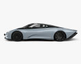 McLaren Speedtail 2021 3D-Modell Seitenansicht