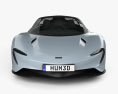 McLaren Speedtail 2021 3D 모델  front view