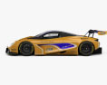 McLaren 720S GT3 2021 Modelo 3D vista lateral
