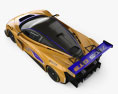 McLaren 720S GT3 2021 Modelo 3D vista superior