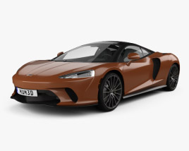 McLaren GT 2022 3D model