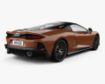 McLaren GT 2022 3d model back view
