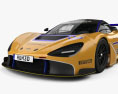 McLaren 720S GT3 HQインテリアと 2019 3Dモデル