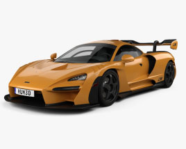McLaren Senna LM 2022 3D модель