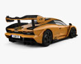McLaren Senna LM 2022 3Dモデル 後ろ姿