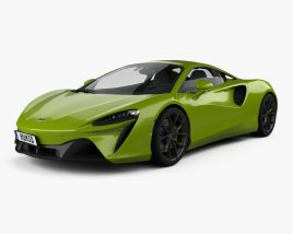 McLaren Artura 2022 3D модель