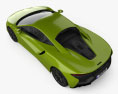 McLaren Artura 2022 3d model top view