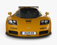 McLaren F1 LM XP1 1998 3D模型 正面图