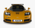 McLaren F1 LM XP1 带内饰 1995 3D模型 正面图