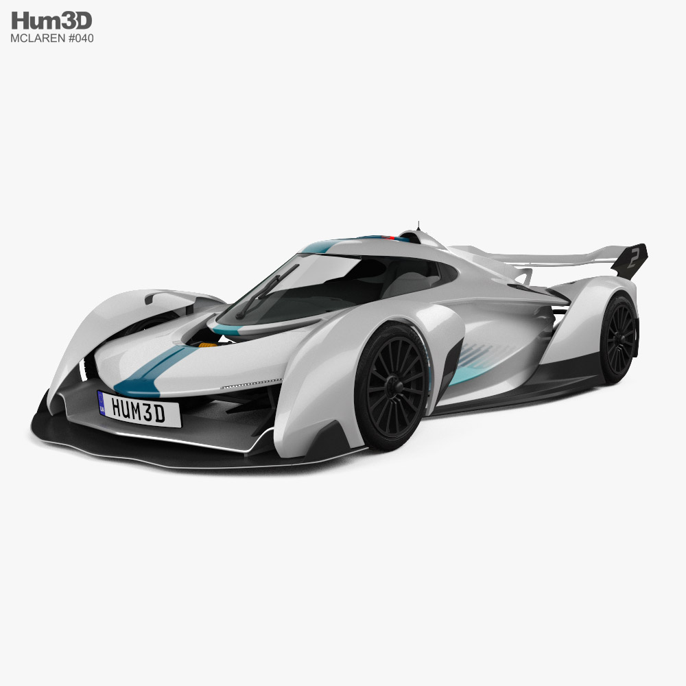 McLaren Solus GT 2023 3D模型