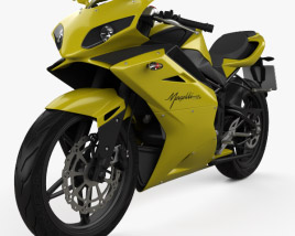3D model of Megelli Sport 250 R 2013