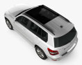 Mercedes-Benz GLK 클래스 2010 3D 모델  top view