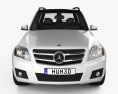Mercedes-Benz Clase GLK 2010 Modelo 3D vista frontal