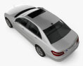 Mercedes-Benz E-class 2010 3d model top view
