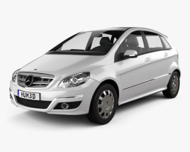 3D model of Mercedes-Benz B-class 2013