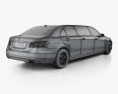 Mercedes Binz Eクラス リムジン 2009 3Dモデル