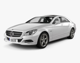 Mercedes-Benz CLS级 (W218) 2014 3D模型