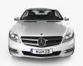 Mercedes-Benz CL级 W216 2014 3D模型 正面图