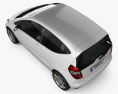 Mercedes-Benz A-Class W169 Coupe 2012 3Dモデル top view