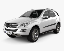 3D model of Mercedes-Benz ML-class 2011