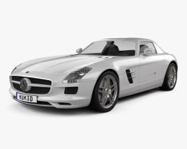 Mercedes-Benz SLS AMG 2011 3Dモデル