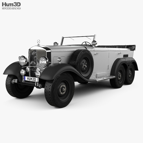 Mercedes-Benz G4 Offroader 1939 3D模型