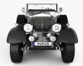Mercedes-Benz G4 Offroader 1939 3D 모델  front view