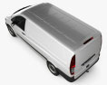 Mercedes-Benz Vito W639 Kastenwagen Long 2011 3D-Modell Draufsicht
