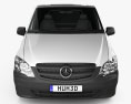 Mercedes-Benz Vito W639 Kastenwagen Long 2011 3D-Modell Vorderansicht