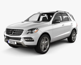 Mercedes-Benz M-Class 2014 3D model