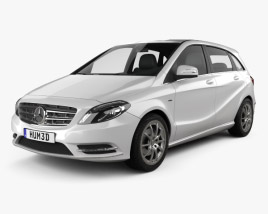 Mercedes-Benz B-class 2014 3D model