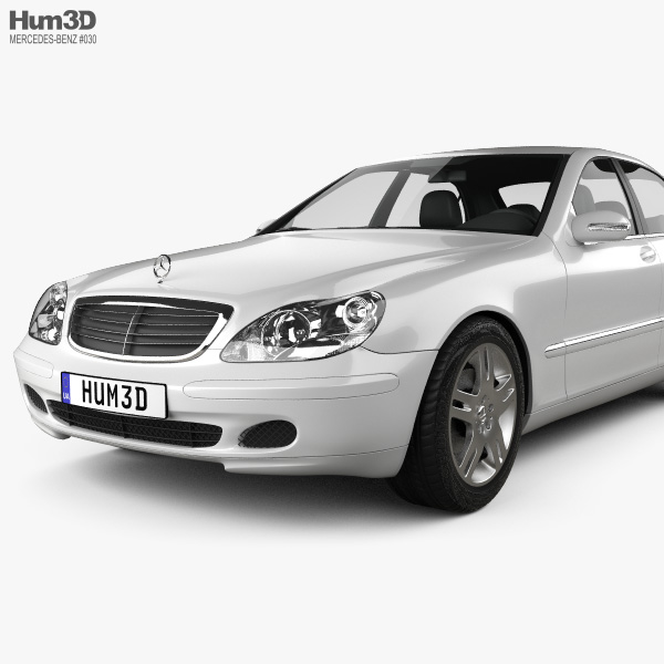 Mercedes Benz S Class 04 3d Model Vehicles On Hum3d