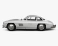 Mercedes-Benz 300 SL Gullwing 1954 3D模型 侧视图