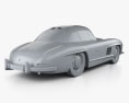 Mercedes-Benz 300 SL Gullwing 1954 3D模型