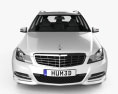 Mercedes-Benz C级 Estate 2012 3D模型 正面图