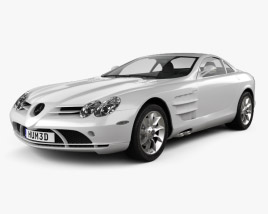 Mercedes-Benz SLR McLaren 2010 3D model