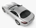 Mercedes-Benz SLR McLaren 2010 3d model top view