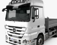 Mercedes-Benz Actros Flatbed 2014 3d model