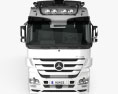 Mercedes-Benz Actros Flatbed 2014 3d model front view