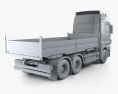 Mercedes-Benz Actros Flatbed 2014 3d model
