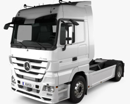 Mercedes-Benz Actros Tractor 2-axle 2014 3D model