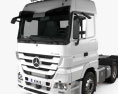Mercedes-Benz Actros Tractor 3アクスル 2011 3Dモデル