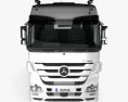 Mercedes-Benz Actros Tractor 3アクスル 2011 3Dモデル front view